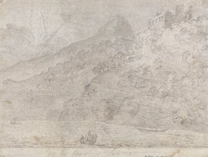 An der Küste von Salerno von John Robert Cozens