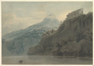 Am Golf von Salerno nahe Vietri von John Robert Cozens