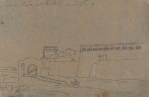 Meeresküste bei Portici, 7. September von John Robert Cozens