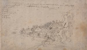Die Ufer des Avon bei Hotwells von John Robert Cozens