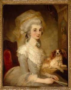 Portrait von Catherine Baillie von John Robert Wildman