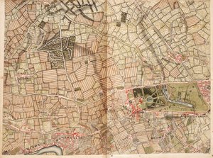 Karte von Acton, Paddington, Hyde Park und Kensington