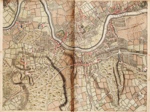 Karte von Barnes, Battersea, Putney und Wandsworth