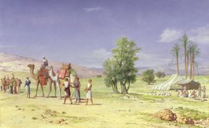 Die madianitischen Kaufleute nehmen Joseph von seinen Brüdern, 1879