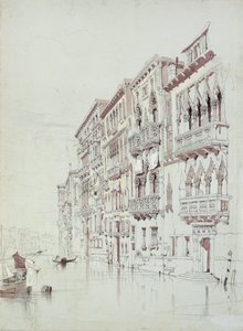 Der Palazzo Contarini-Fasan, Venedig, 6. - 16. Mai 1841 von John Ruskin