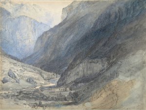 Das Lauterbrunnental, Schweiz