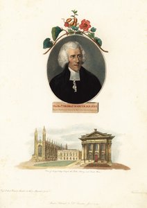 Thomas Martyn, Professor der Botanik, Universität Cambridge (Stich)