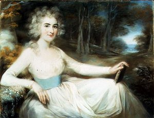 Porträt von Miss Harriet Read von John Russell