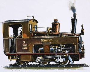 Die Welt der Geschwindigkeit und Kraft: Lokomotive der Snowdon Mountain Railway