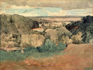 Barnard Castle von Towler Hill von John Sell Cotman