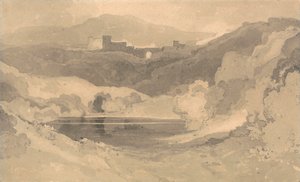 Schloss in einer Landschaft