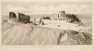 Château Gaillard (Nordostansicht) von John Sell Cotman
