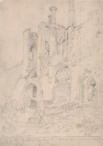 Framlingham Castle, Suffolk: Teil des zerstörten Innenraums