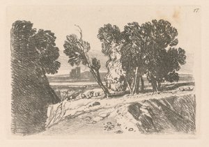 Liber Studiorum: Tafel 17, Eine Studie