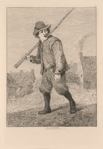Liber Studiorum: Tafel 46, Skizze nach Teniers