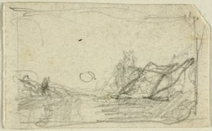 Mondlicht über Landschaft von John Sell Cotman
