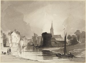 Flusslandschaft von John Sell Cotman