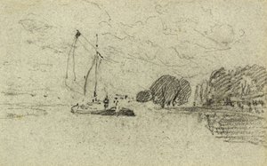 Segelbark von John Sell Cotman