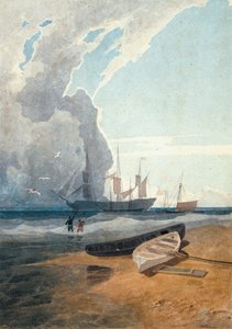 Die Mars, vor Anker vor Cromer, um 1807