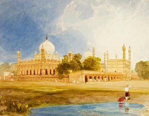 Der Palast von Hyder Ali Khan, Rajah von Mysore von John Sell Cotman