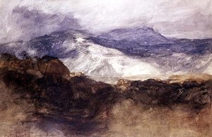 Walisische Berge von John Sell Cotman