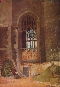Fenster zwischen St. Andrews Hall und der niederländischen Kirche, Norwich, ca. 1908 von John Sell Cotman