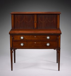 Tambour-Schreibtisch, ca. 1800 von John Seymour