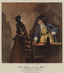 Das Haus an der Mauer von John Seymour Lucas