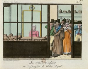 Die englische Rache oder, Die Patisserie im Palais Royal, ca. 1815