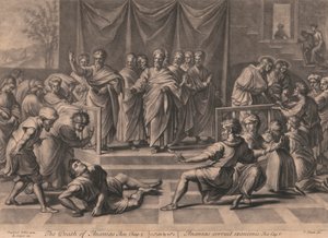 Der Tod des Ananias