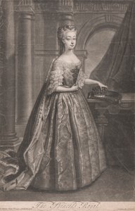 Die Prinzessin Royal (Prinzessin Ann, älteste Tochter von George II)