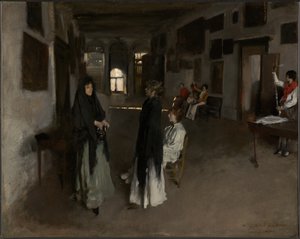 Ein venezianisches Interieur von John Singer Sargent