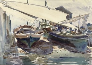 Boote an Land gezogen