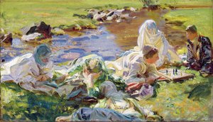 Dolce far niente, ca. 1907