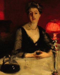Le Verre de porto (Detail) von John Singer Sargent