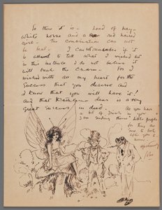 Brief an Kathlene MacDonell von John Singer Sargent