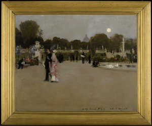 Luxemburg-Gärten in der Dämmerung von John Singer Sargent