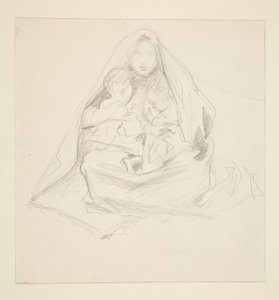 Madonna und Kind von John Singer Sargent