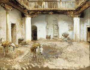 Maurischer Innenhof, 1913