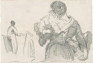 Mutter und Kind [recto], ca. 1871-1872