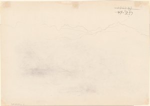 Berge [verso] von John Singer Sargent