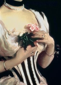 Mrs. Wilton Phipps, ca. 1884 (Detail) von John Singer Sargent
