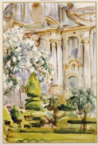 Palast und Gärten, Spanien, 1912