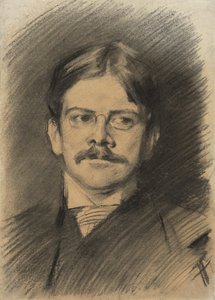 Porträt von Edwin Austin Abbey von John Singer Sargent