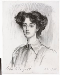 Porträt von Lady Elsie Meyer, Februar 1908 von John Singer Sargent