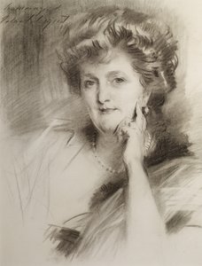 Porträt einer Frau, nach 1900 von John Singer Sargent