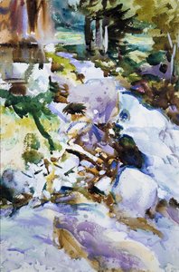 Stürzender Bach, ca. 1904-11 von John Singer Sargent