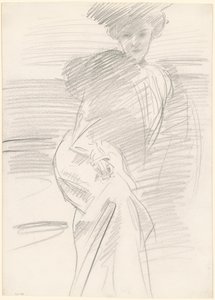 Sitzende Frau, c. 1890-1900