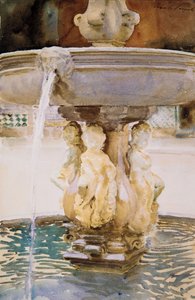 Spanischer Brunnen, 1912 von John Singer Sargent