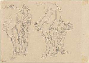 Studien für "Scots Grey" von John Singer Sargent